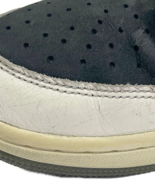 NIKE（ナイキ）NIKE (ナイキ) TRAVIS SCOTT (トラヴィススコット) スニーカー アイボリー×グリーン サイズ:27.5の古着・服飾アイテム