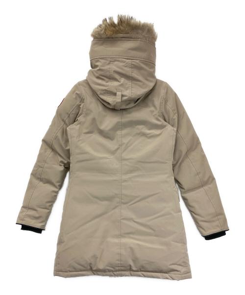 CANADA GOOSE（カナダグース）CANADA GOOSE (カナダグース) ブロンテパーカー ベージュ サイズ:Sの古着・服飾アイテム