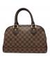 LOUIS VUITTON (ルイ ヴィトン) ハンドバッグ ダミエ ドゥオモ ブラウン：93000円