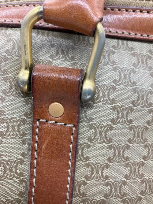 CELINE（セリーヌ）CELINE (セリーヌ) ハンドバッグ マカダム ブラウンの古着・服飾アイテム