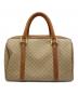 CELINE (セリーヌ) ハンドバッグ マカダム ブラウン：18000円