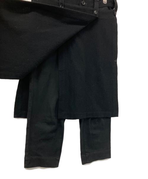 GROUND Y（グラウンドワイ）GROUND Y (グラウンドワイ) ウールパンツ ブラック サイズ:1の古着・服飾アイテム