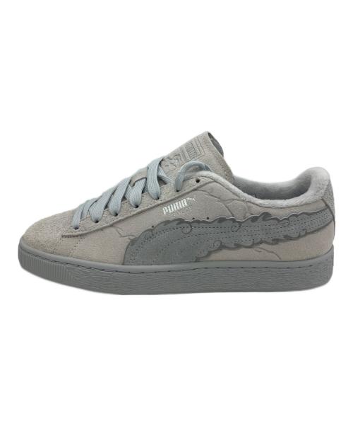 PUMA（プーマ）PUMA (プーマ) ONE PIECE (ワンピース) ローカットスニーカー PUMA SUEDE 3 ONE PIECE FEATHER GRAY-COOL LIGHT GRAY ライトグレー サイズ:26.5の古着・服飾アイテム
