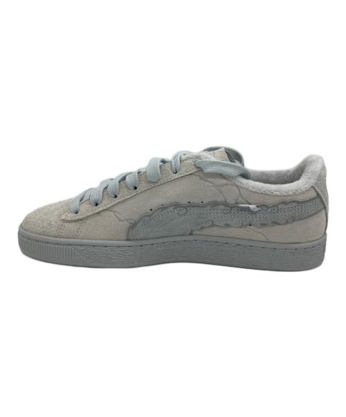 PUMA（プーマ）PUMA (プーマ) ONE PIECE (ワンピース) ローカットスニーカー PUMA SUEDE 3 ONE PIECE FEATHER GRAY-COOL LIGHT GRAY ライトグレー サイズ:26.5の古着・服飾アイテム
