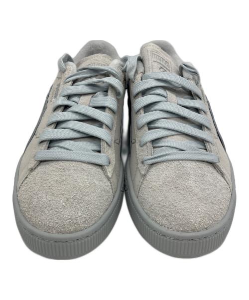 PUMA（プーマ）PUMA (プーマ) ONE PIECE (ワンピース) ローカットスニーカー PUMA SUEDE 3 ONE PIECE FEATHER GRAY-COOL LIGHT GRAY ライトグレー サイズ:26.5の古着・服飾アイテム