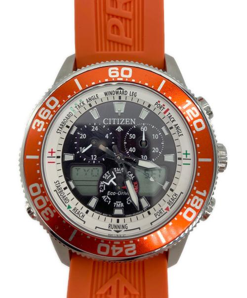 CITIZEN（シチズン）CITIZEN (シチズン) 腕時計 プロマスター ブラック×オレンジの古着・服飾アイテム