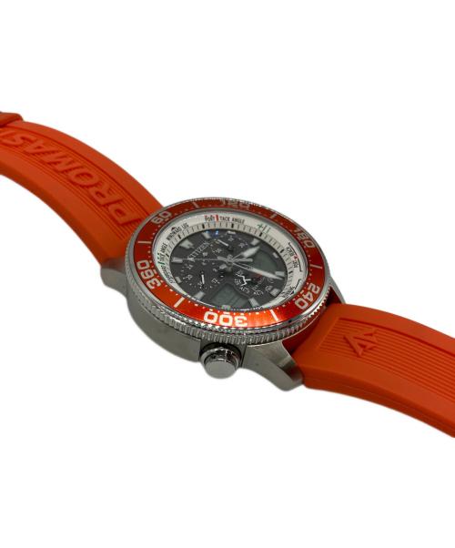 CITIZEN（シチズン）CITIZEN (シチズン) 腕時計 プロマスター ブラック×オレンジの古着・服飾アイテム