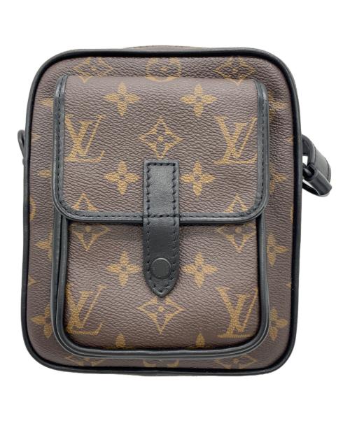 LOUIS VUITTON（ルイ ヴィトン）LOUIS VUITTON (ルイ ヴィトン) ショルダーバッグ モノグラム クリストファー・ウエアラブル ウォレット ブラウンの古着・服飾アイテム