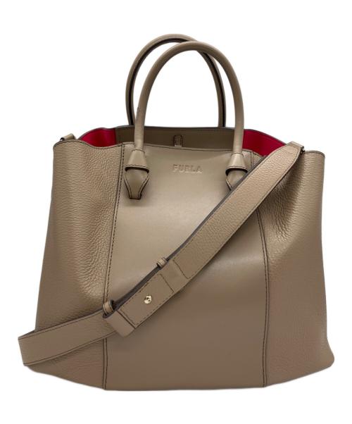 FURLA（フルラ）FURLA (フルラ) 2WAYバッグ ミアステラ ベージュの古着・服飾アイテム