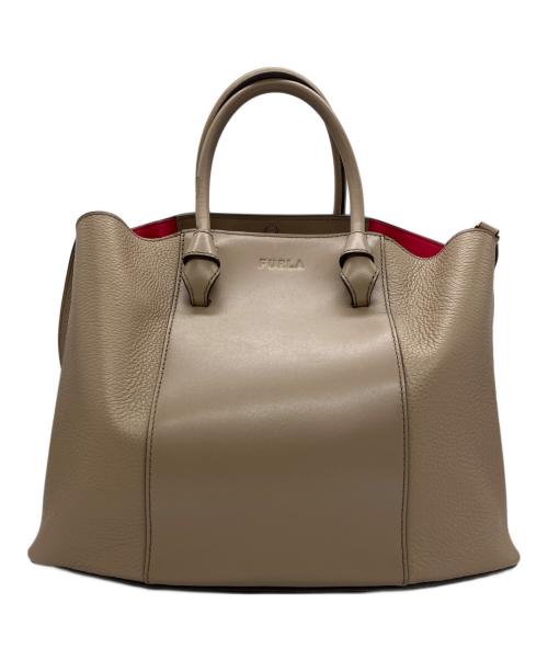 FURLA（フルラ）FURLA (フルラ) 2WAYバッグ ミアステラ ベージュの古着・服飾アイテム
