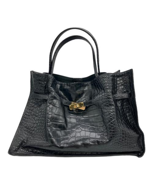 VIOLAd'ORO（ヴィオラドーロ）VIOLAd'ORO (ヴィオラドーロ) トートバッグ ブラックの古着・服飾アイテム