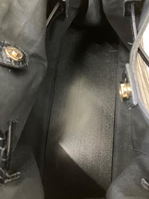 VIOLAd'ORO（ヴィオラドーロ）VIOLAd'ORO (ヴィオラドーロ) トートバッグ ブラックの古着・服飾アイテム