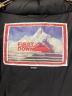 中古・古着 FIRST DOWN (ファーストダウン) ダウンジャケット ブラック×ホワイト サイズ:M：11000円