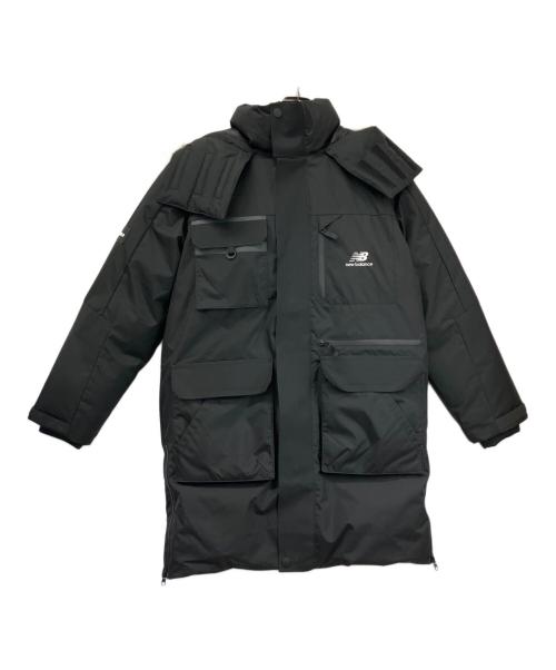 NEW BALANCE（ニューバランス）NEW BALANCE (ニューバランス) ユーティリティーダウンコート ブラック サイズ:JP Lの古着・服飾アイテム
