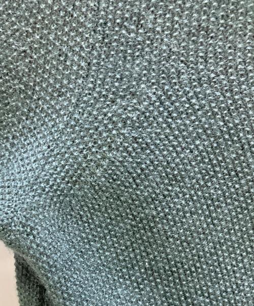 PRADA（プラダ）PRADA (プラダ) 薄手ニット グリーン サイズ:48の古着・服飾アイテム