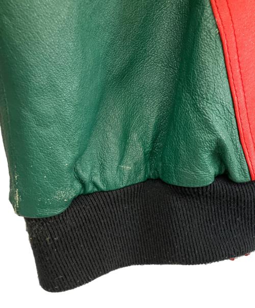 HARAJUKU MOTHER（ハラジュクマザー）HARAJUKU MOTHER (ハラジュクマザー) レザージャケット ラスタカラー サイズ:Sの古着・服飾アイテム