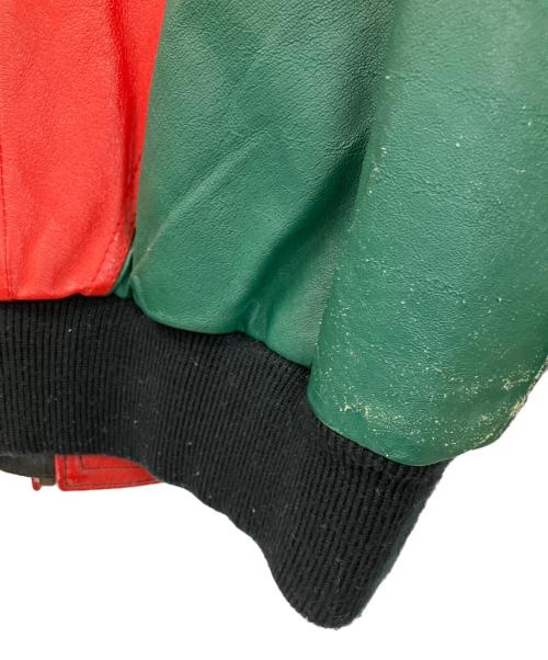 HARAJUKU MOTHER（ハラジュクマザー）HARAJUKU MOTHER (ハラジュクマザー) レザージャケット ラスタカラー サイズ:Sの古着・服飾アイテム