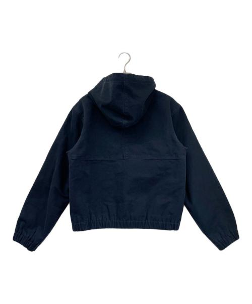 stussy（ステューシー）stussy (ステューシー) ジップパーカー 	24AW WORK JACKET ネイビー サイズ:Sの古着・服飾アイテム
