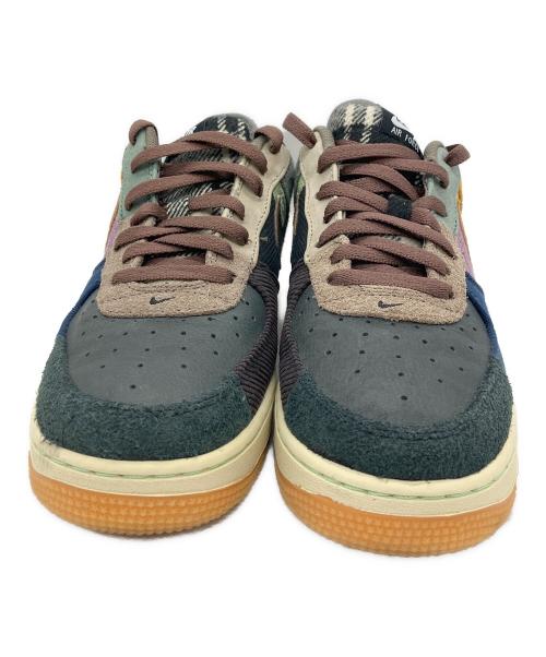 NIKE（ナイキ）NIKE (ナイキ) TRAVIS SCOTT (トラヴィススコット) スニーカー Air Force 1 Low Cactus Jack Multi Color ブラウン×ブラック サイズ:25の古着・服飾アイテム