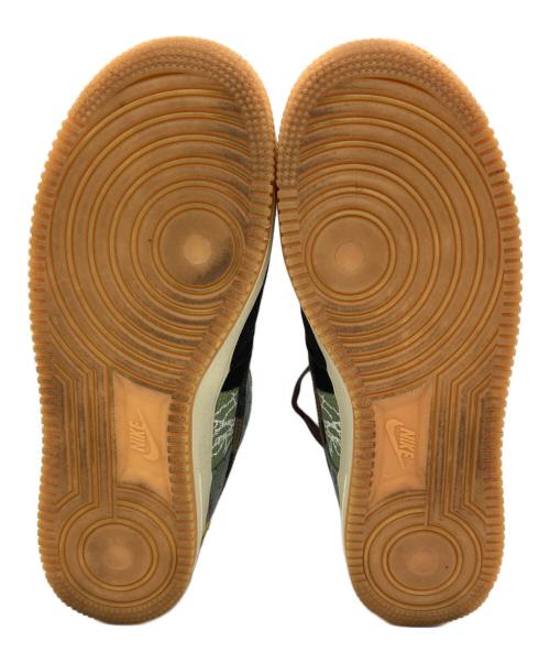 NIKE（ナイキ）NIKE (ナイキ) TRAVIS SCOTT (トラヴィススコット) スニーカー Air Force 1 Low Cactus Jack Multi Color ブラウン×ブラック サイズ:25の古着・服飾アイテム