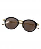 Thom Browneトムブラウン）の古着「サングラス」｜ネイビー×ゴールド