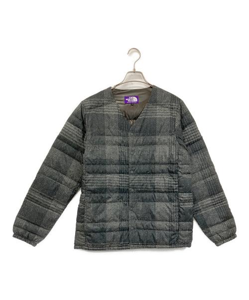 THE NORTHFACE PURPLELABEL（ザ・ノースフェイス パープルレーベル）THE NORTHFACE PURPLELABEL (ザ・ノースフェイス パープルレーベル) ダウンジャケット グレー サイズ:Mの古着・服飾アイテム