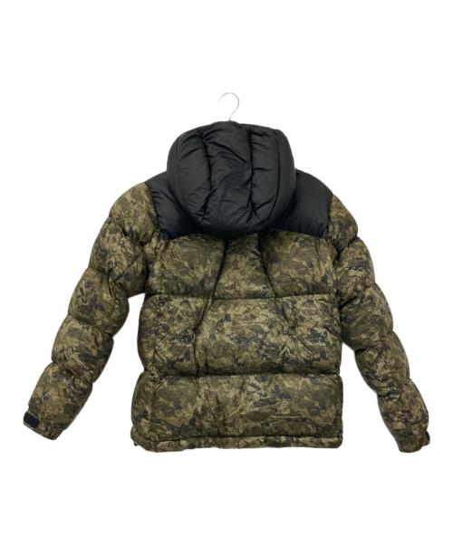 POLEWARDS（ポールワーズ）POLEWARDS (ポールワーズ) ダウンジャケット ブラック×オリーブ サイズ:Mの古着・服飾アイテム