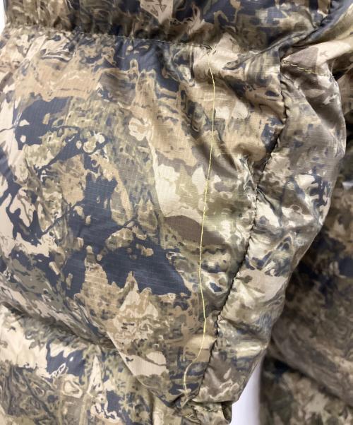 POLEWARDS（ポールワーズ）POLEWARDS (ポールワーズ) ダウンジャケット ブラック×オリーブ サイズ:Mの古着・服飾アイテム