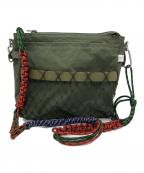 kolor/BEACONカラービーコン）の古着「ショルダーバッグ」｜グリーン