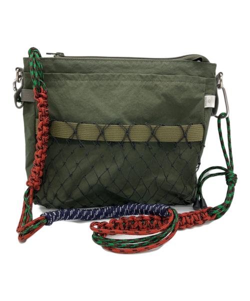 kolor/BEACON（カラービーコン）kolor/BEACON (カラービーコン) ショルダーバッグ グリーンの古着・服飾アイテム