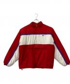SUPREME×LACOSTEシュプリーム×ラコステ）の古着「中綿ジャケット」｜レッド×ホワイト