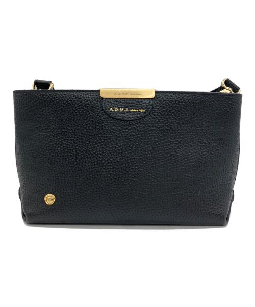 A.D.M.J.（エーディーエムジェイ）A.D.M.J. (エーディーエムジェイ) ショルダーバッグ ブラックの古着・服飾アイテム
