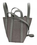 BALENCIAGAバレンシアガ）の古着「2WAYショルダーバッグ Everyday XS North South」｜シルバー