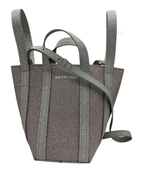 BALENCIAGA（バレンシアガ）BALENCIAGA (バレンシアガ) 2WAYショルダーバッグ Everyday XS North South シルバーの古着・服飾アイテム