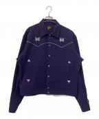 Needlesニードルズ）の古着「ウエスタンジャケット Piping Cowboy Jacket」｜パープル