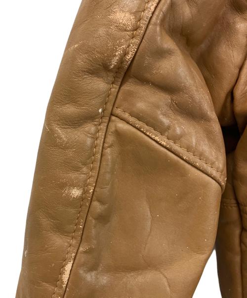 Schott（ショット）Schott (ショット) 80'sレザージャケット ブラウン サイズ:40の古着・服飾アイテム