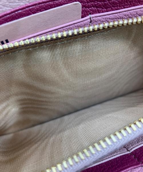 MIU MIU（ミュウミュウ）MIU MIU (ミュウミュウ) 長財布 ピンクの古着・服飾アイテム