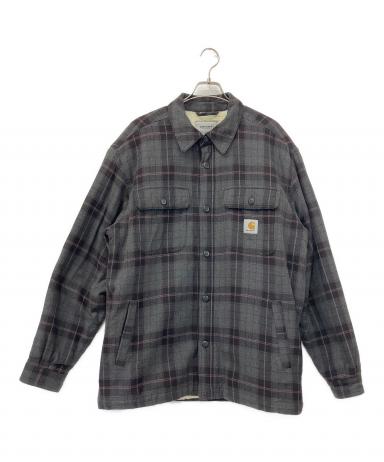carhartt シャツジャケット　Mサイズ 中古・古着通販】CarHartt (カーハート) シャツジャケット グレー