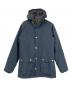 Barbour（バブアー）の古着「中綿ジャケット HOODED BEDALE SL」｜ネイビー