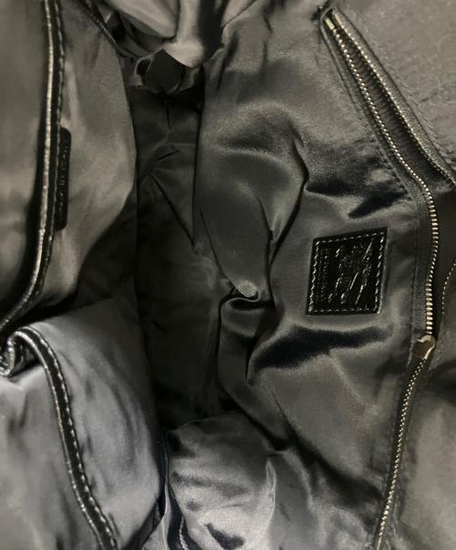 BURBERRY（バーバリー）BURBERRY (バーバリー) トートバッグ チェック柄 ブラックの古着・服飾アイテム