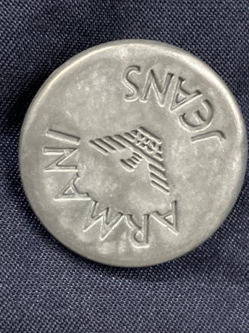 ARMANI JEANS（アルマーニジーンズ）ARMANI JEANS (アルマーニジーンズ) 中綿ジャケット ネイビー サイズ:48の古着・服飾アイテム