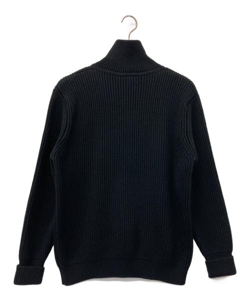ANDERSEN-ANDERSEN（アンデルセン アンデルセン）ANDERSEN-ANDERSEN (アンデルセン アンデルセン) ハーフッジップニット ブラック サイズ:Mの古着・服飾アイテム