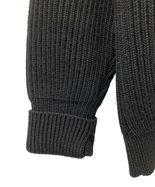 ANDERSEN-ANDERSEN（アンデルセン アンデルセン）ANDERSEN-ANDERSEN (アンデルセン アンデルセン) ハーフッジップニット ブラック サイズ:Mの古着・服飾アイテム
