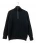 ANDERSEN-ANDERSEN（アンデルセン アンデルセン）の古着「ハーフッジップニット」｜ブラック