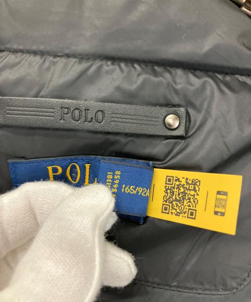 POLO RALPH LAUREN（ポロ・ラルフローレン）POLO RALPH LAUREN (ポロ・ラルフローレン) ダウンジャケット ブラック サイズ:Mの古着・服飾アイテム