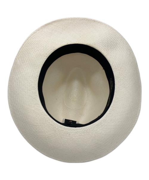 BORSALINO（ボルサリーノ）BORSALINO (ボルサリーノ) パナマハット アイボリーの古着・服飾アイテム