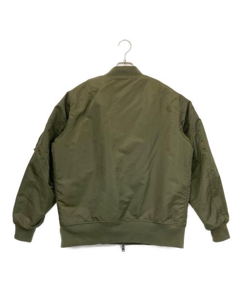 DEAR LAUREL（ディアローレル）DEAR LAUREL (ディアローレル) ミリタリーリバーシブルジャケット グリーン サイズ:Mの古着・服飾アイテム