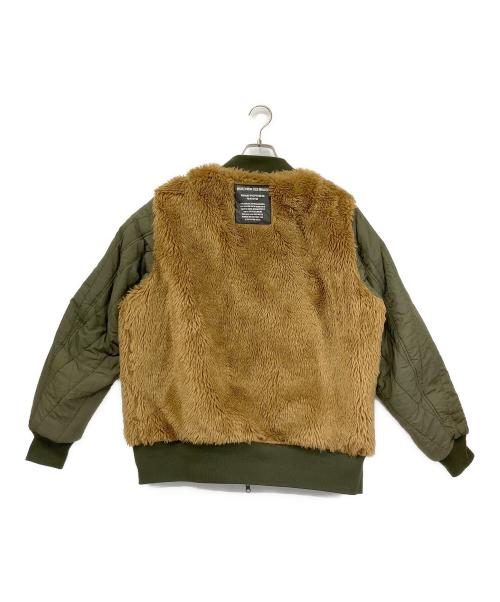 DEAR LAUREL（ディアローレル）DEAR LAUREL (ディアローレル) ミリタリーリバーシブルジャケット グリーン サイズ:Mの古着・服飾アイテム