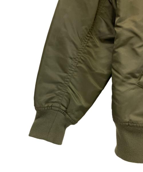 DEAR LAUREL（ディアローレル）DEAR LAUREL (ディアローレル) ミリタリーリバーシブルジャケット グリーン サイズ:Mの古着・服飾アイテム