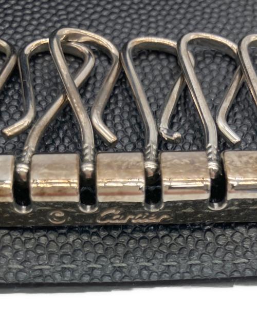 Cartier（カルティエ）Cartier (カルティエ) 6連キーケース サントス ドゥ カルティエ ブラックの古着・服飾アイテム